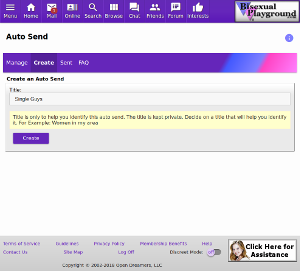 Bisexual Playground Signup