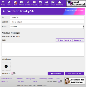 Bisexual Playground Signup